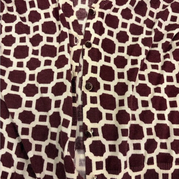 Geometric Patterned Cardigan - Picture 2 of 4